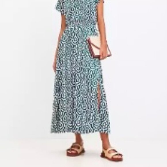 LOFT Pull On Maxi Skirt Fits like 2X - Picture 1 of 3